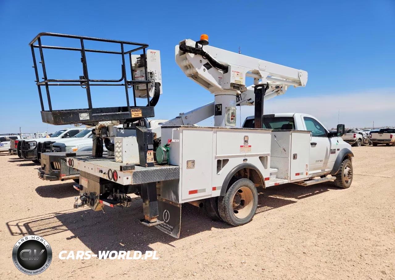2018 Ram 5500 Cable Placer Bucket Truck VIN:3C7WRNBJ3JG243871 - 3