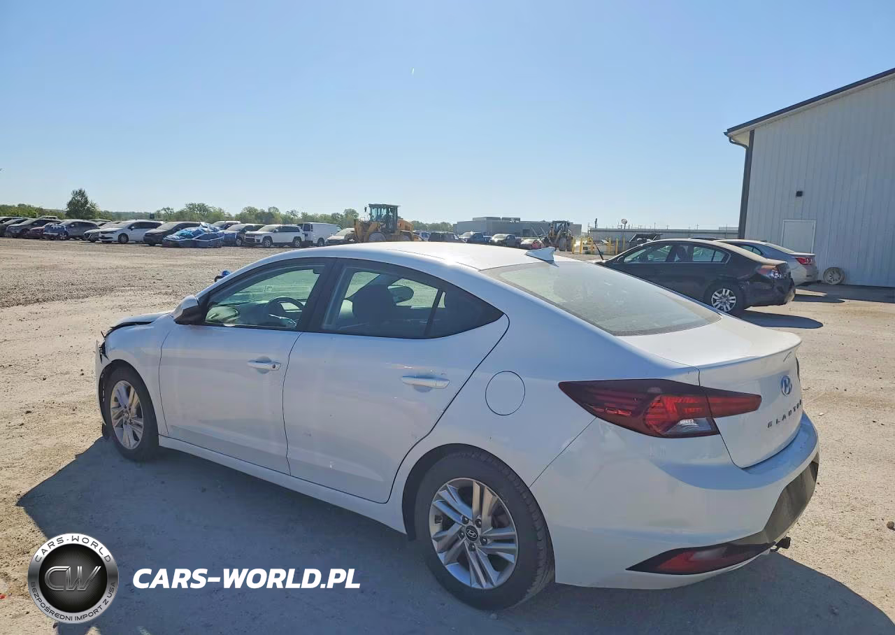 2019 Hyundai Elantra Sel VIN:5NPD84LF9KH417480 - 2