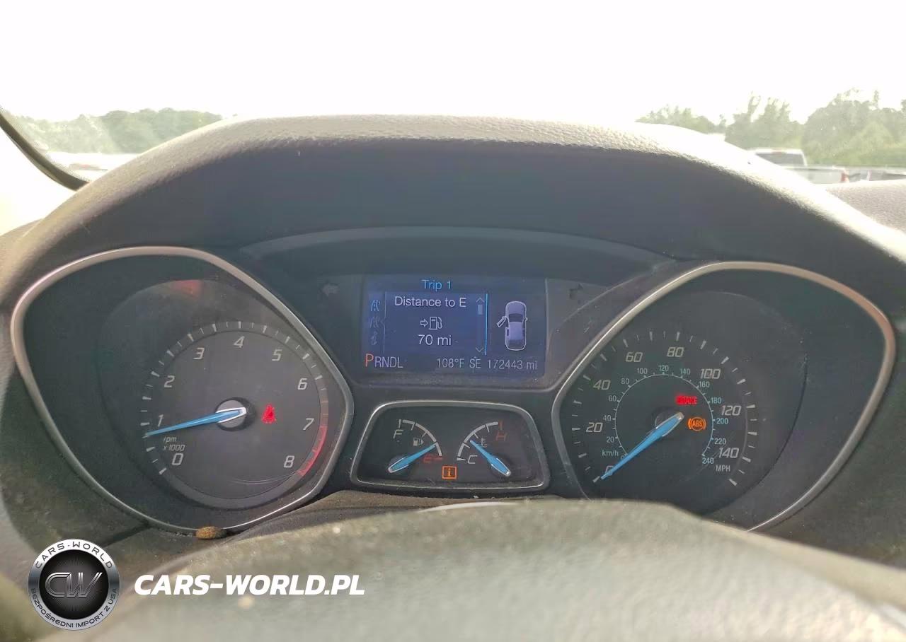 2013 Ford Focus Se VIN:1FADP3K21DL171332 - 9