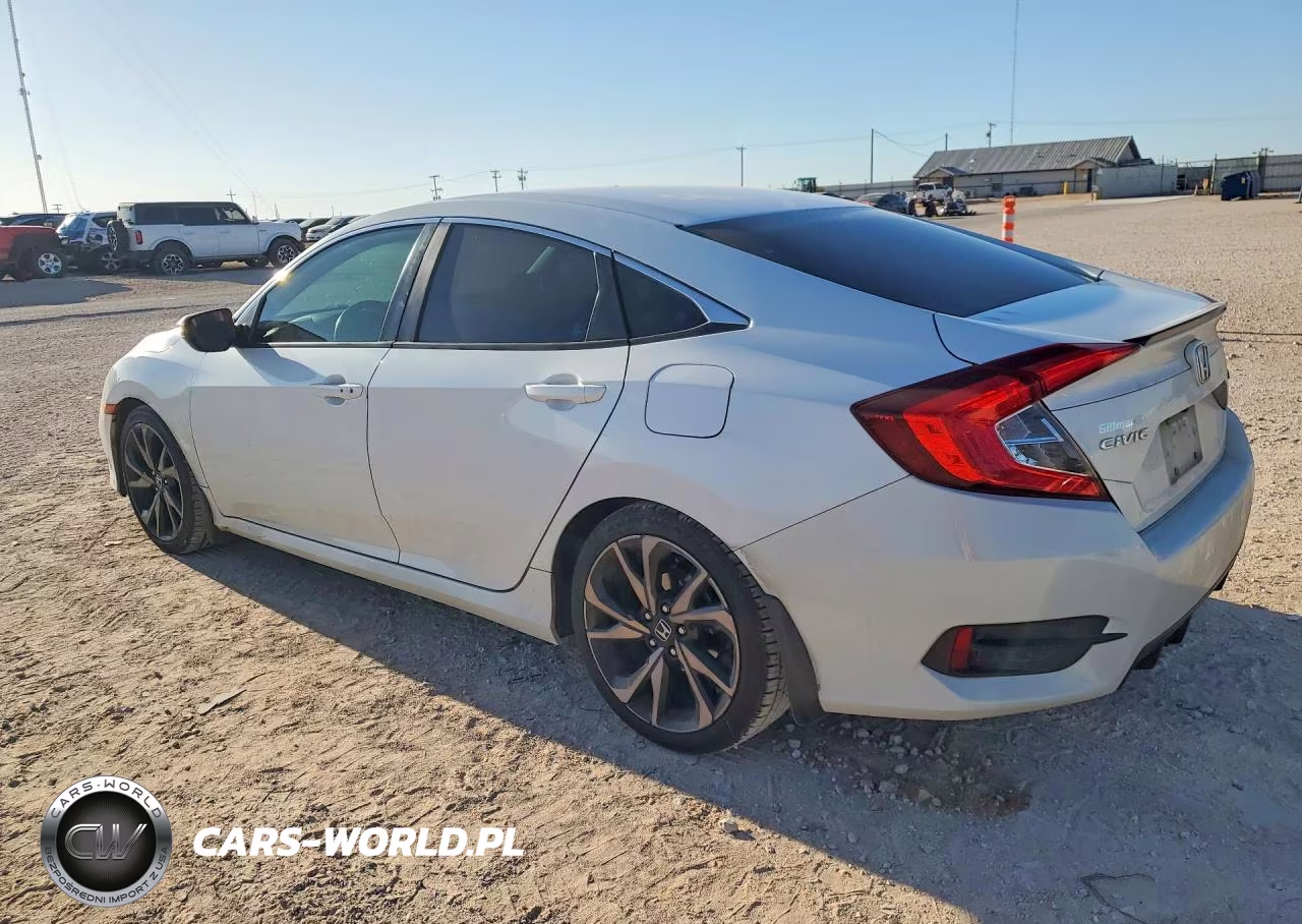 2020 Honda Civic Sport VIN:2HGFC2F80LH568910 - 2
