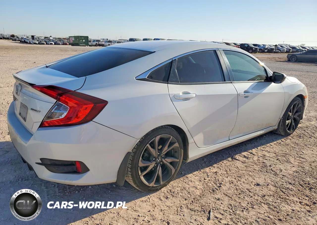 2020 Honda Civic Sport VIN:2HGFC2F80LH568910 - 3