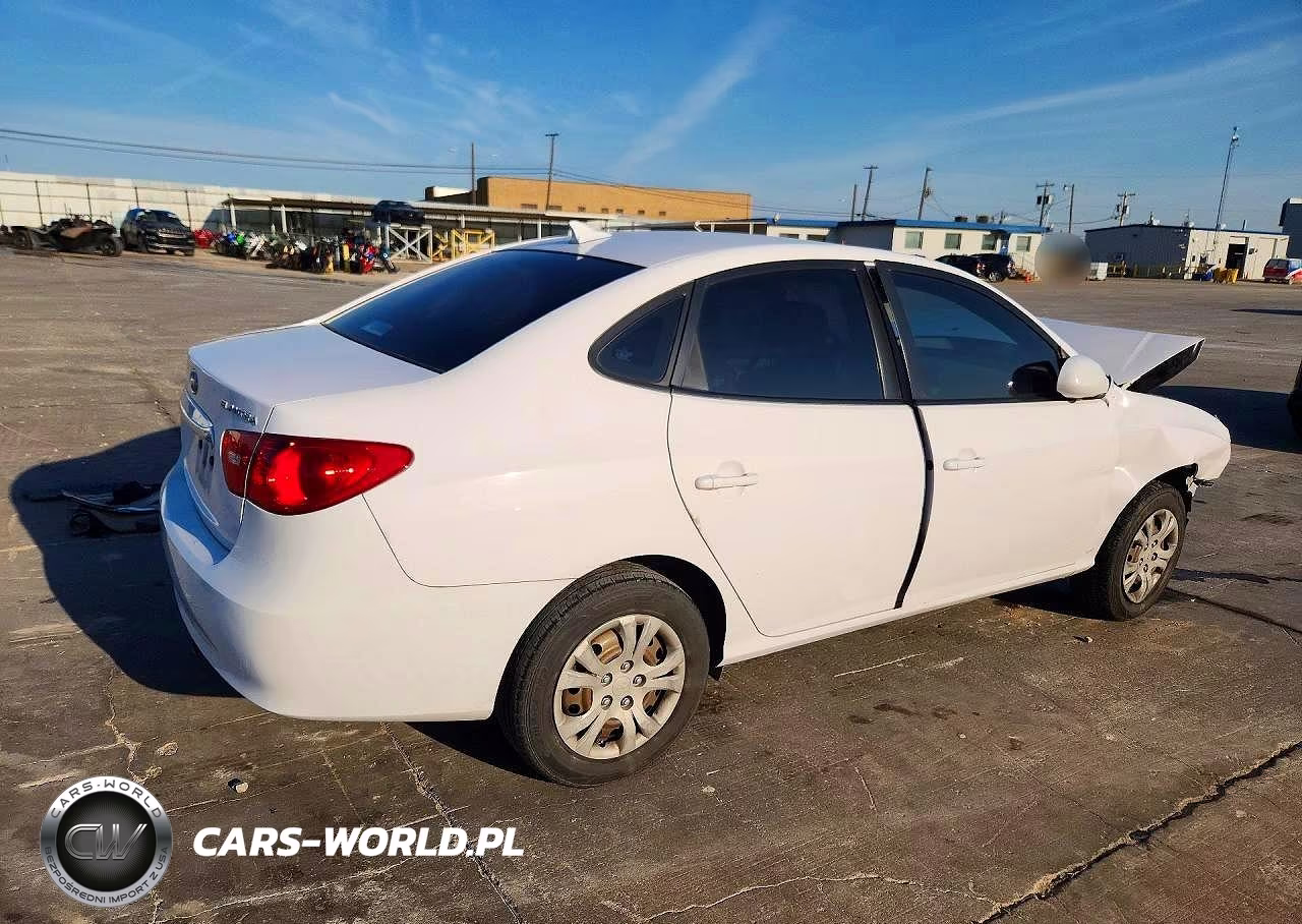 2010 Hyundai Elantra Gls VIN:KMHDU4AD8AU851502 - 3