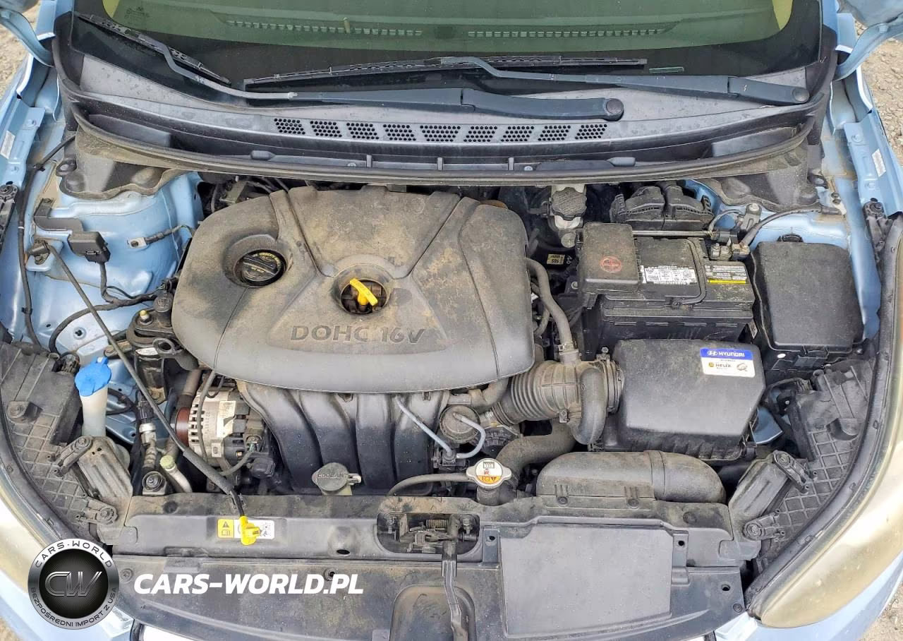 2013 Hyundai Elantra Gls VIN:KMHDH4AE7DU735984 - 11