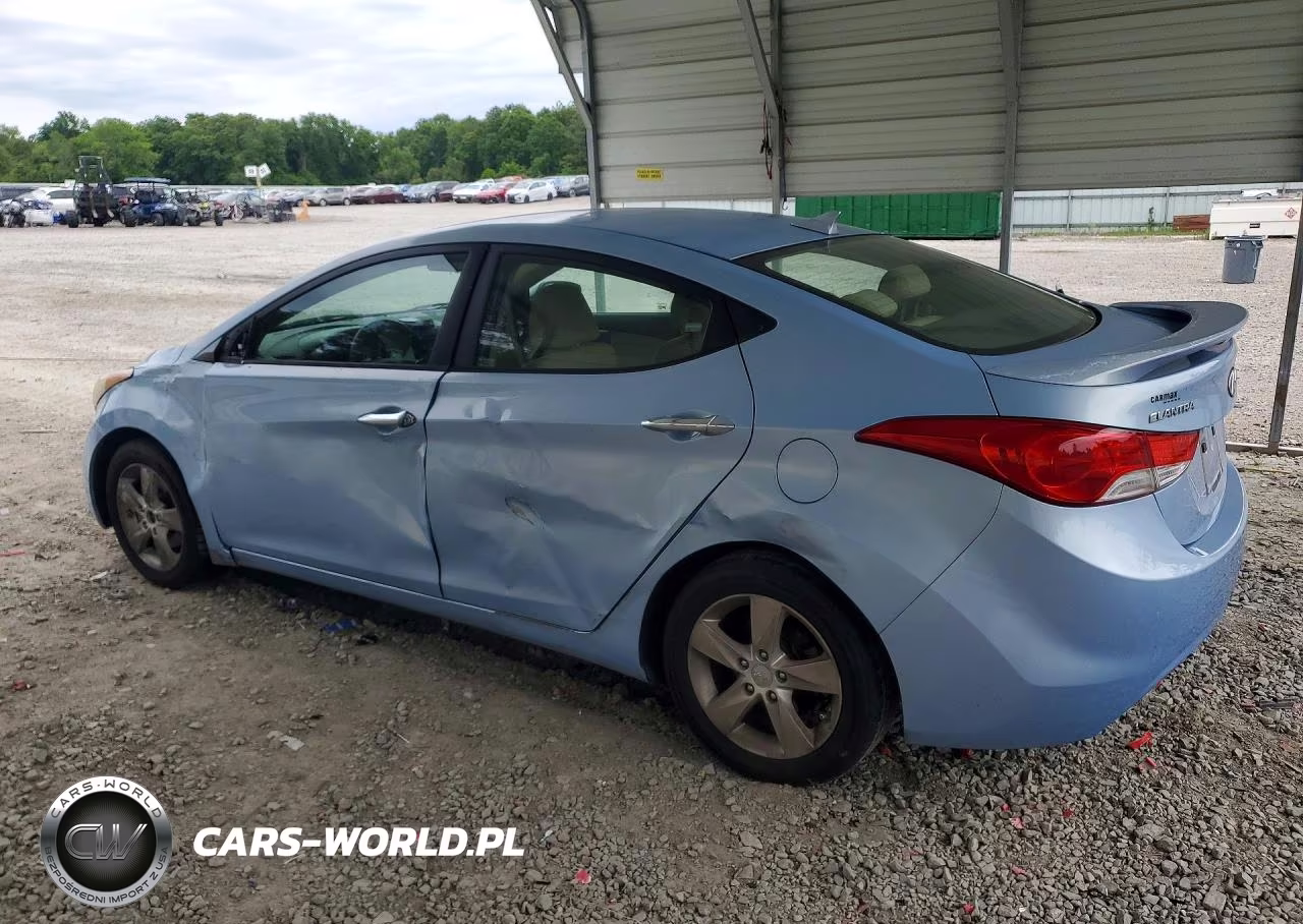 2013 Hyundai Elantra Gls VIN:KMHDH4AE7DU735984 - 2