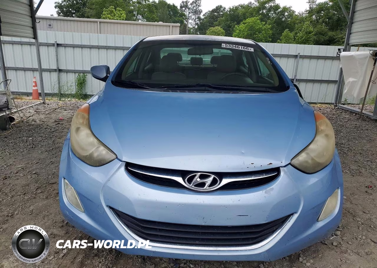 2013 Hyundai Elantra Gls VIN:KMHDH4AE7DU735984 - 5