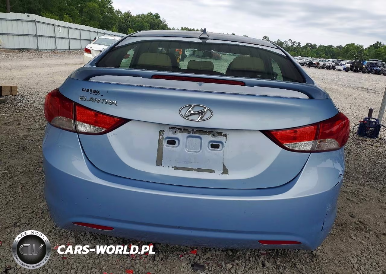 2013 Hyundai Elantra Gls VIN:KMHDH4AE7DU735984 - 6