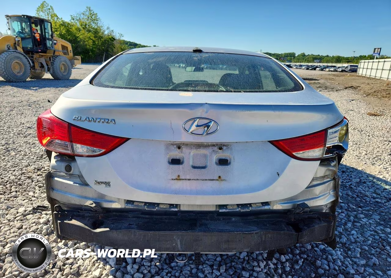2011 Hyundai Elantra Gls VIN:5NPDH4AE0BH032464 - 6