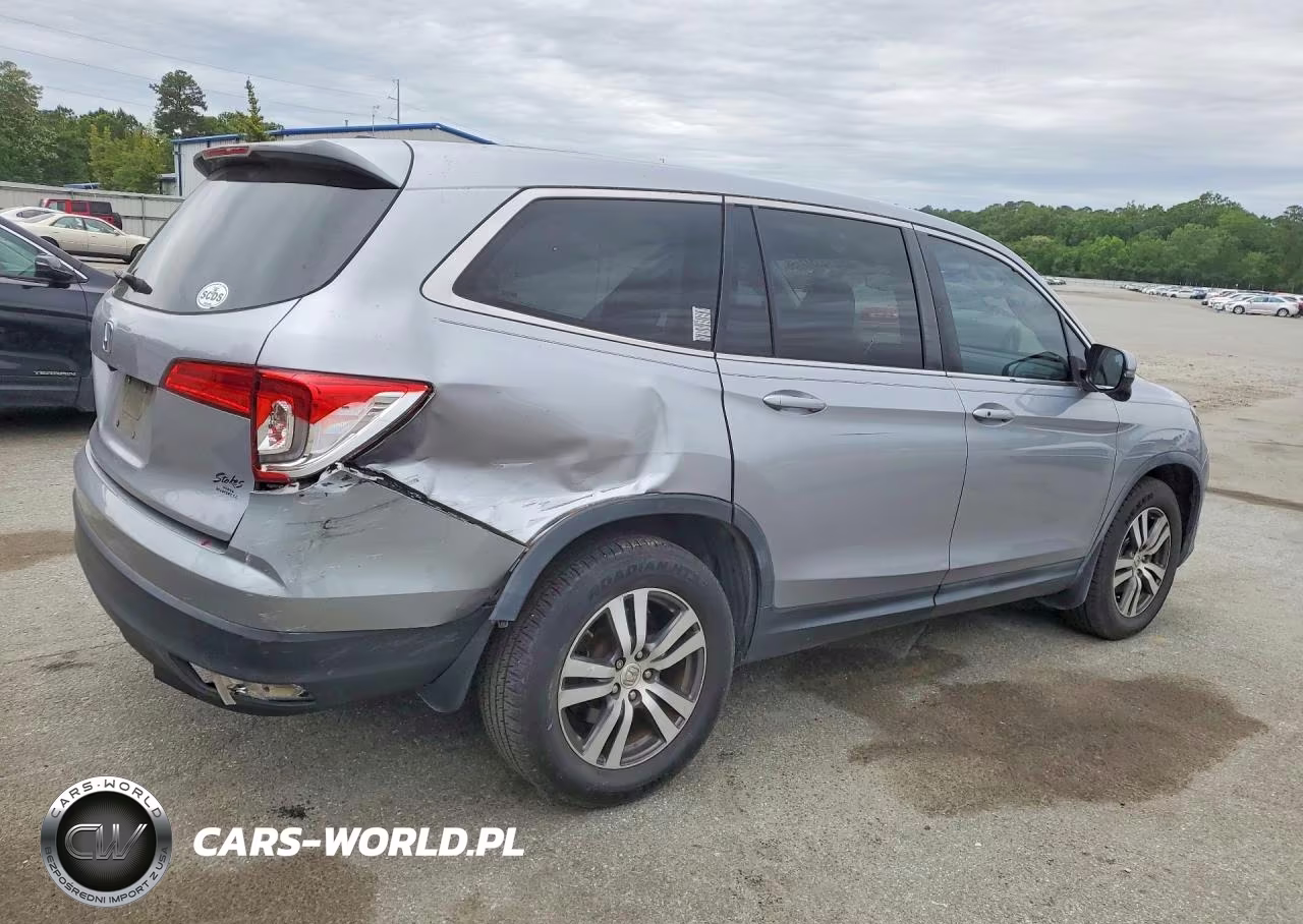2017 Honda Pilot Exl VIN:5FNYF5H59HB015690 - 3