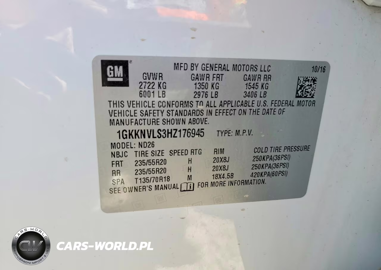 2017 GMC Acadia All Terrain VIN:1GKKNVLS3HZ176945 - 14