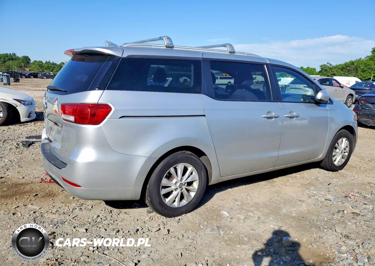 2015 Kia Sedona Lx VIN:KNDMB5C11F6060680 - 3