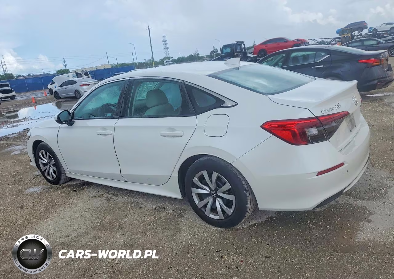 2022 Honda Civic Lx VIN:2HGFE2F25NH563338 - 2