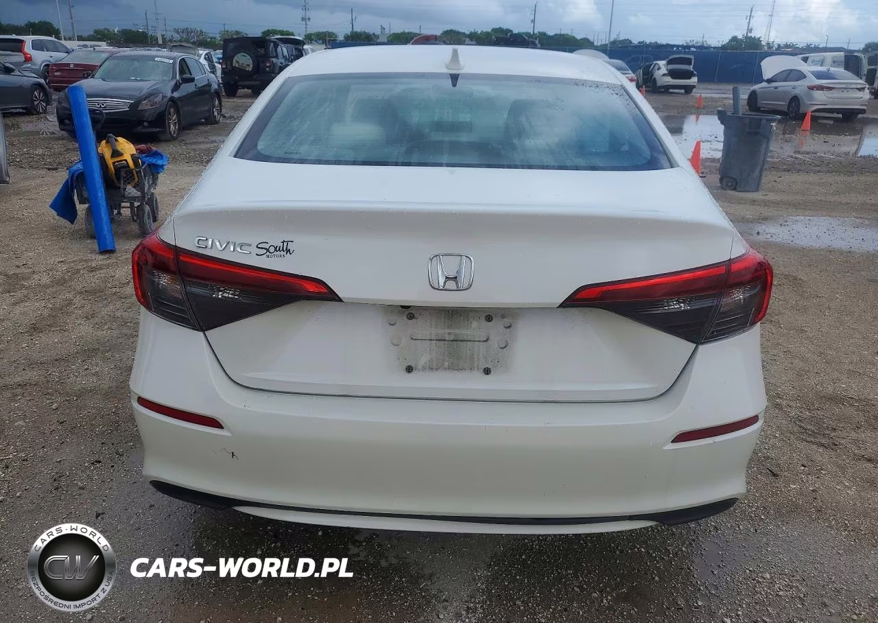 2022 Honda Civic Lx VIN:2HGFE2F25NH563338 - 6
