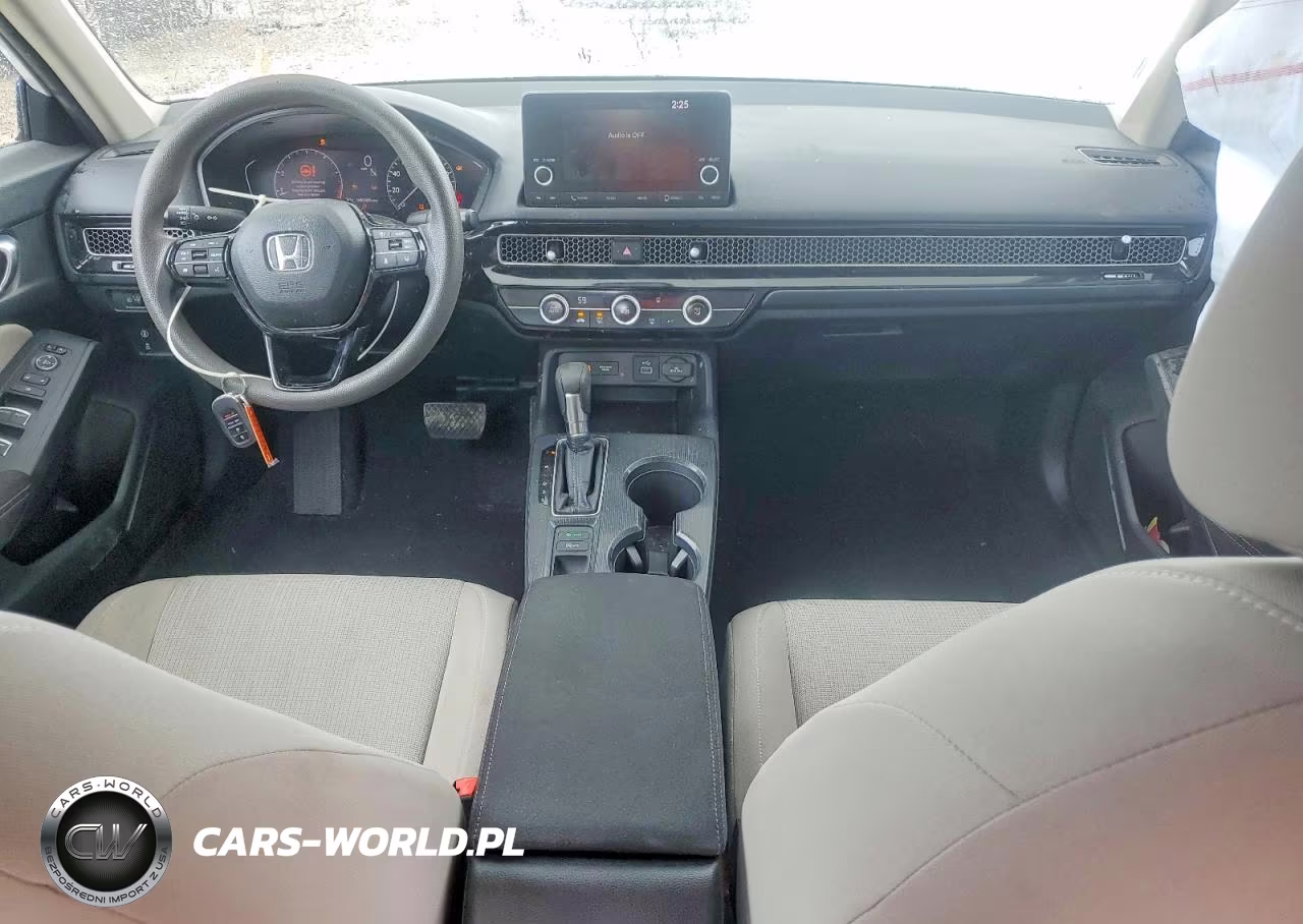 2022 Honda Civic Lx VIN:2HGFE2F25NH563338 - 8