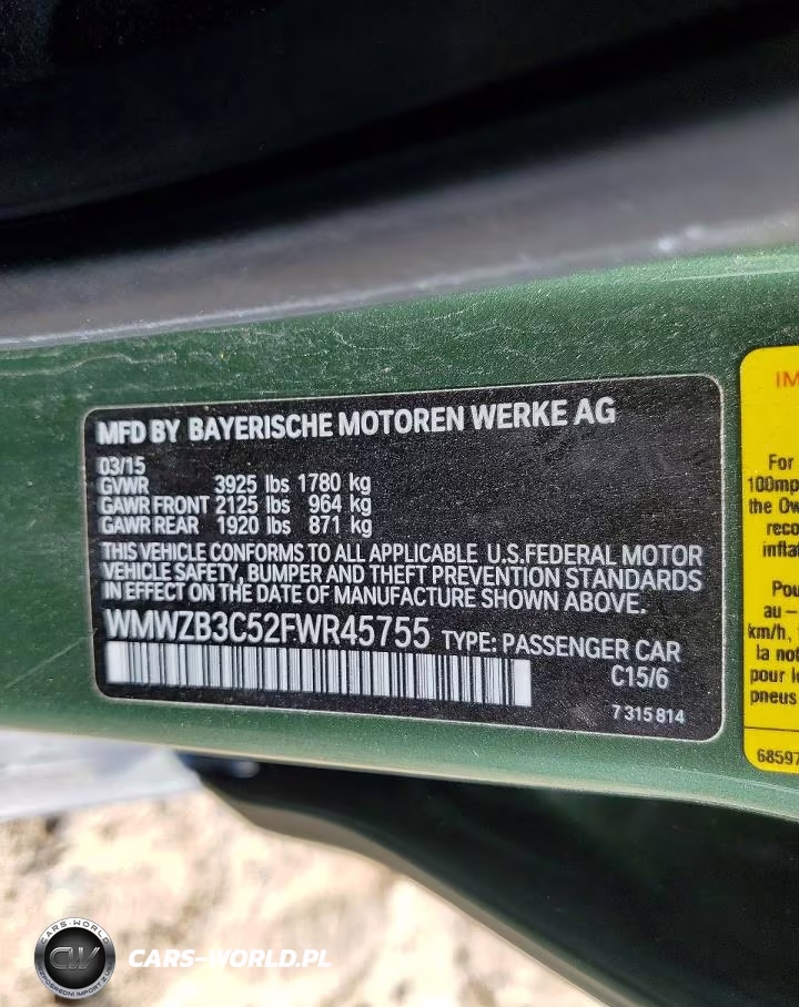 2015 Mini Cooper Countryman VIN:WMWZB3C52FWR45755 - 13