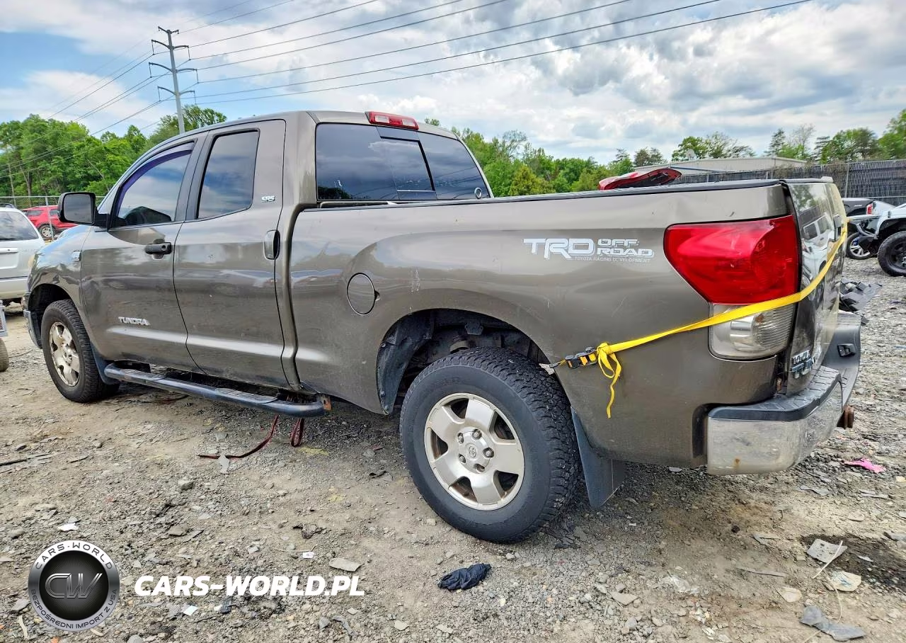 2007 Toyota Tundra Double Cab Sr5 VIN:5TFRT54117X014666 - 2