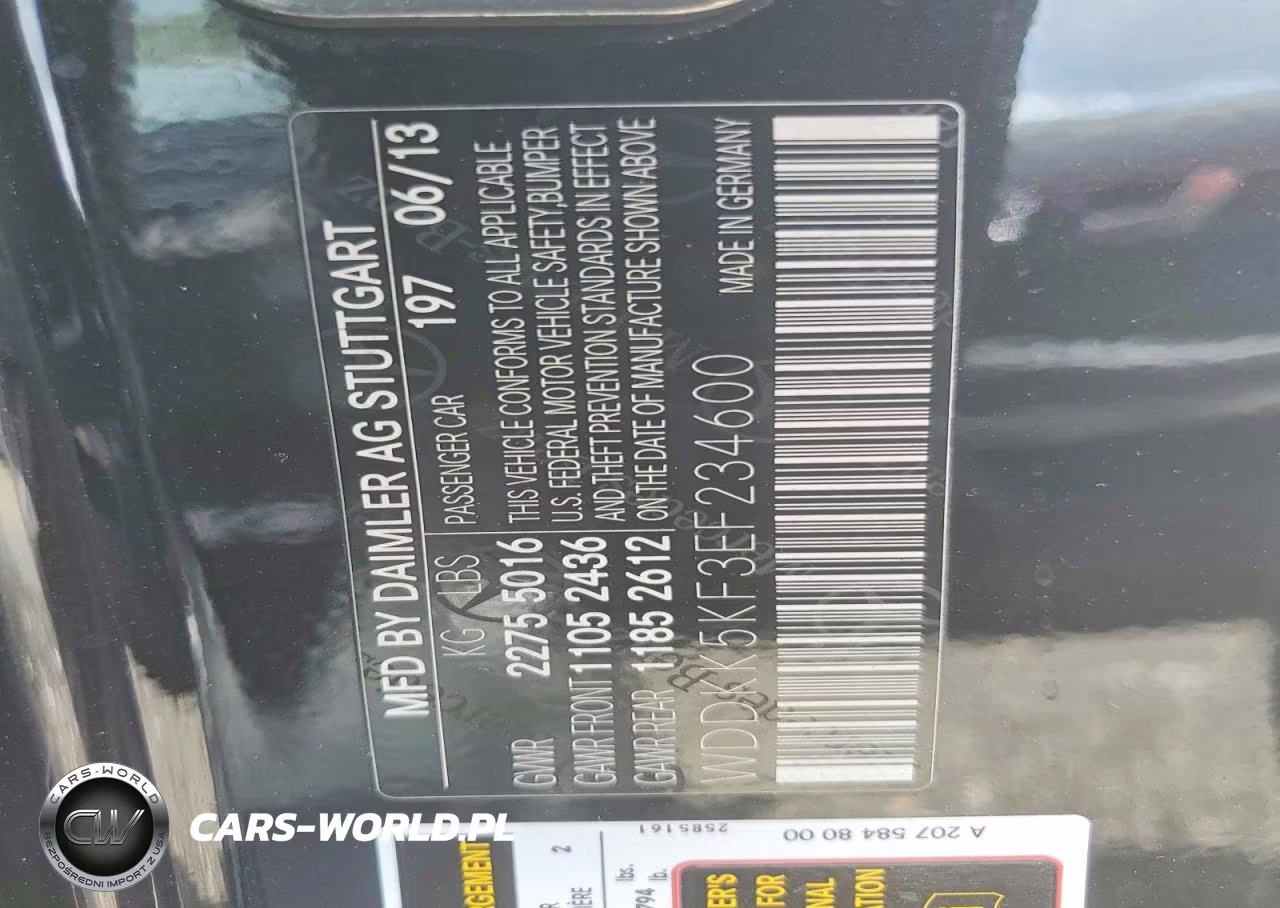 2014 Mercedes-Benz E 350 VIN:WDDKK5KF3EF234600 - 12