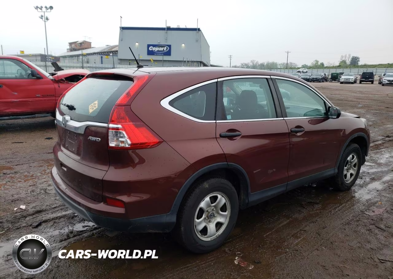 2015 Honda Cr-V Lx VIN:5J6RM4H30FL113255 - 3