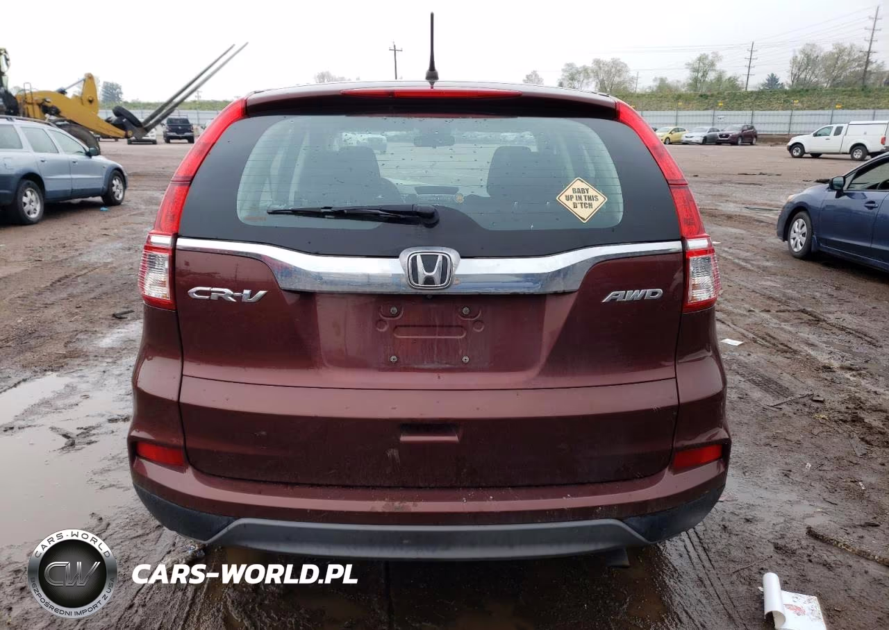 2015 Honda Cr-V Lx VIN:5J6RM4H30FL113255 - 6