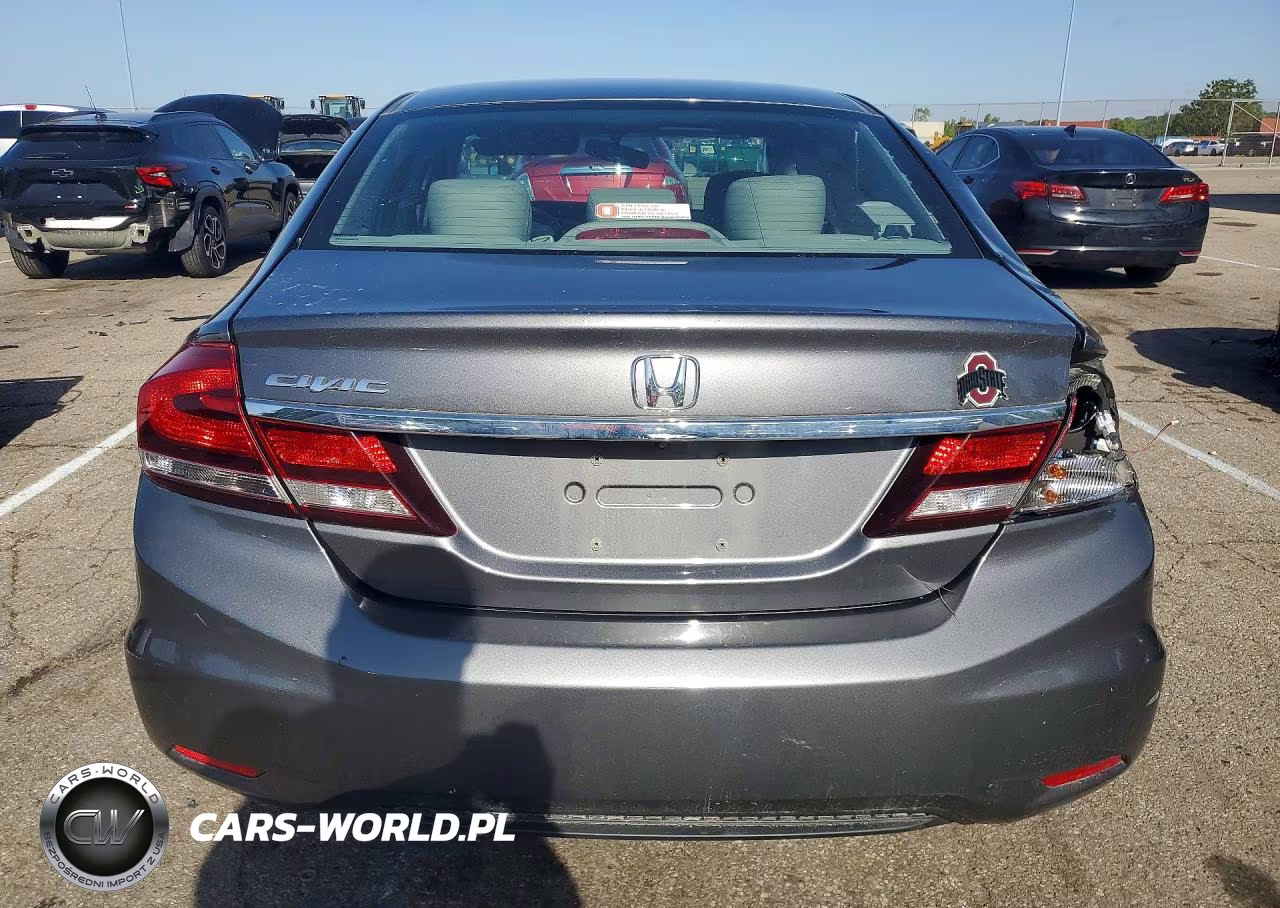 2013 Honda Civic Exl VIN:19XFB2F97DE083963 - 6