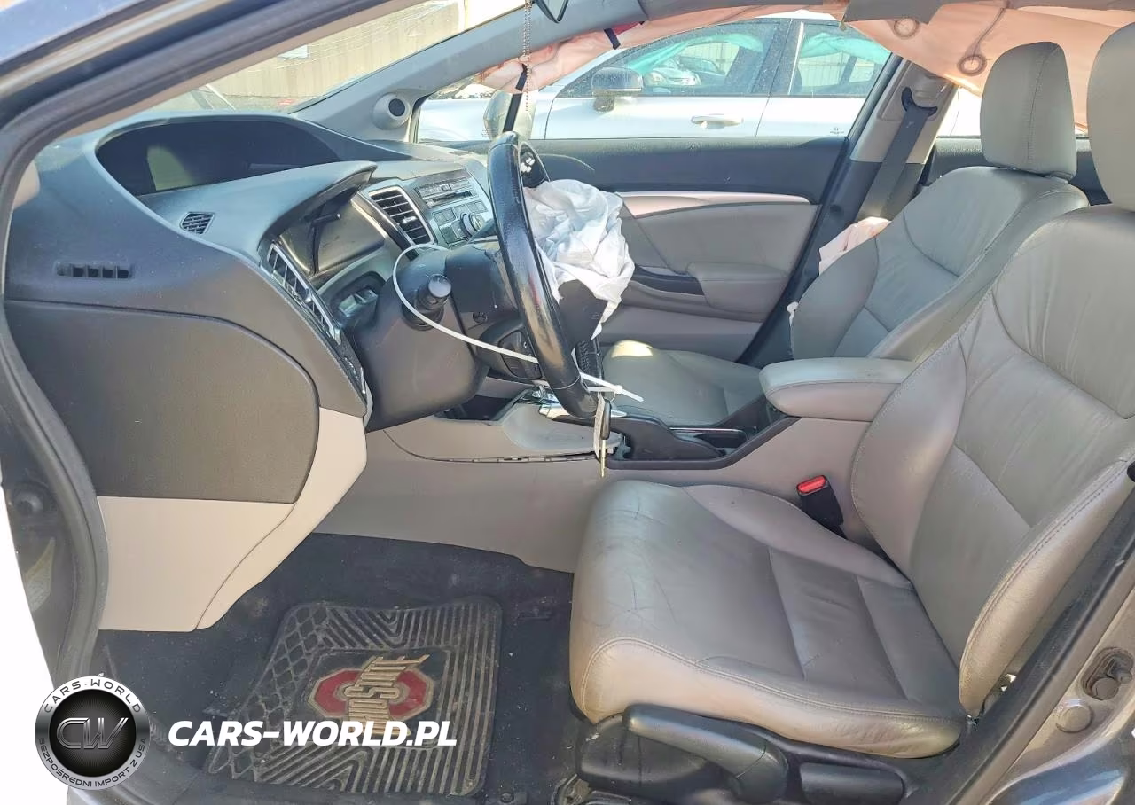 2013 Honda Civic Exl VIN:19XFB2F97DE083963 - 7