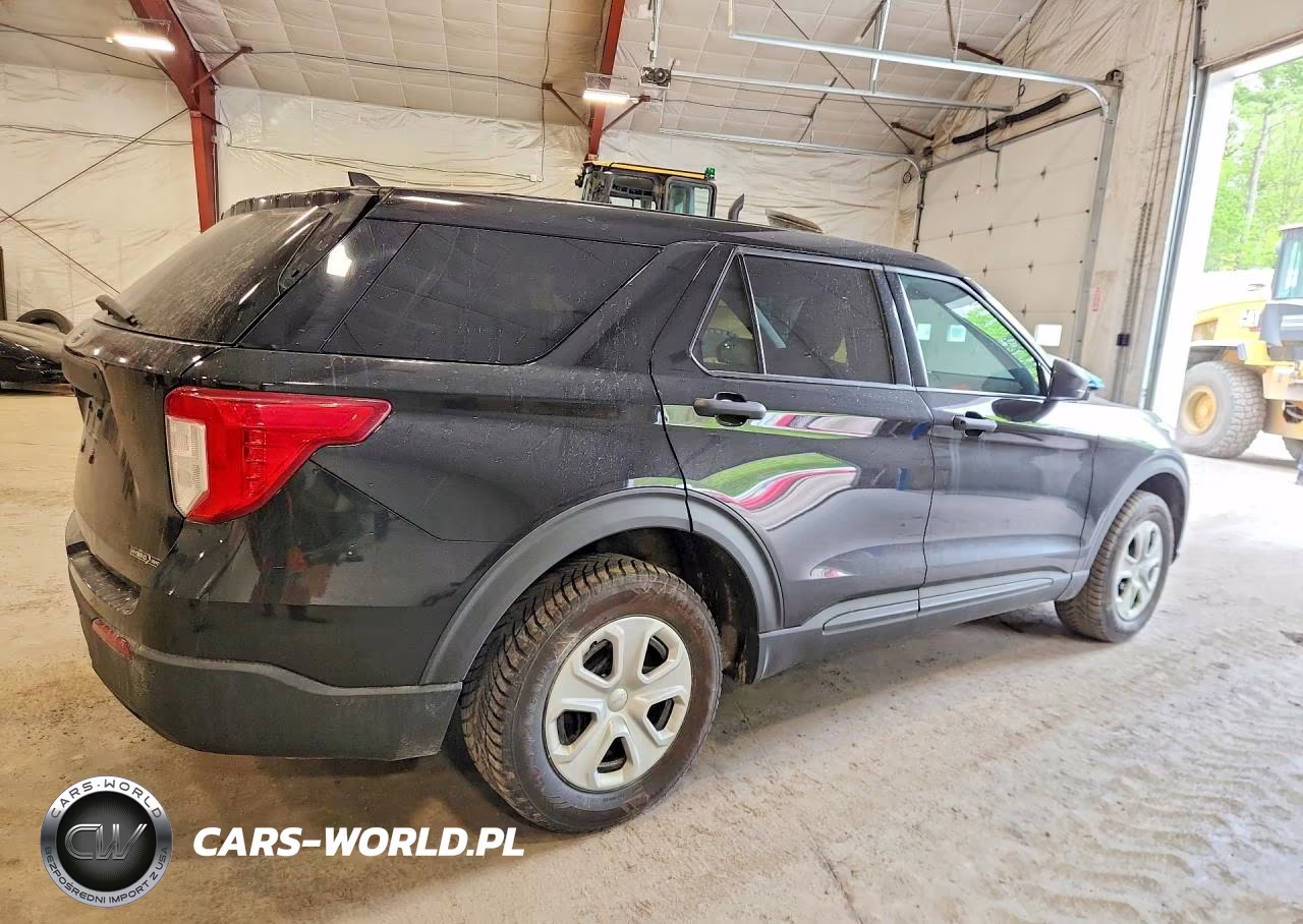 2021 Ford Explorer Police Interceptor VIN:1FM5K8AW8MNA21684 - 3