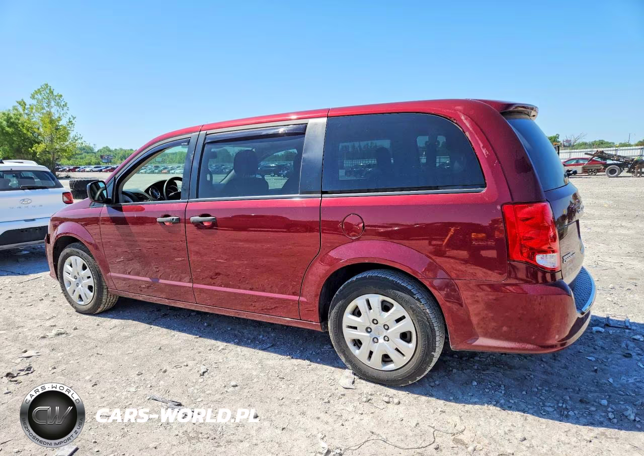 2019 Dodge Grand Caravan Se VIN:2C4RDGBG8KR501225 - 2