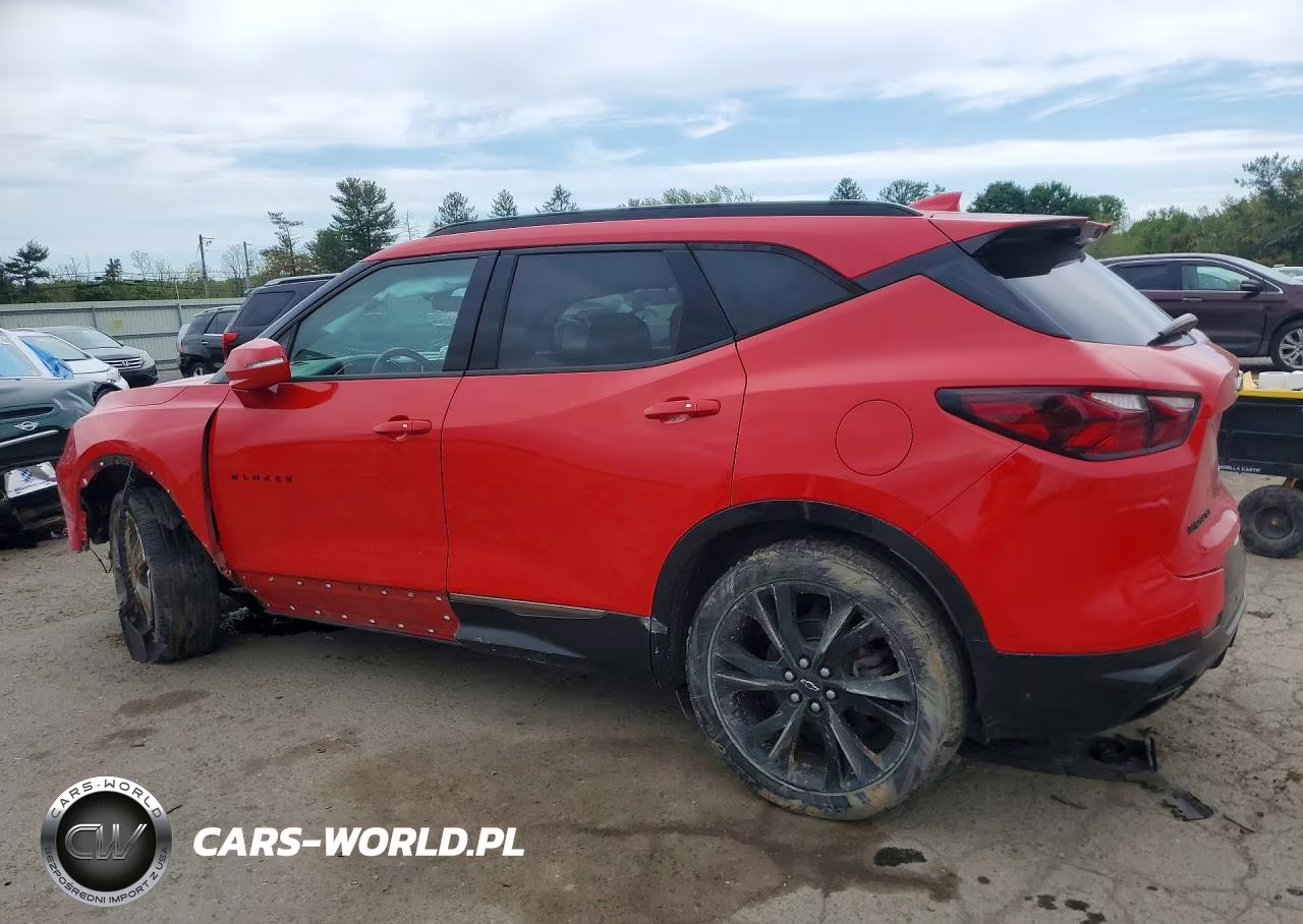 2019 Chevrolet Blazer Rs VIN:3GNKBJRS0KS571553 - 2