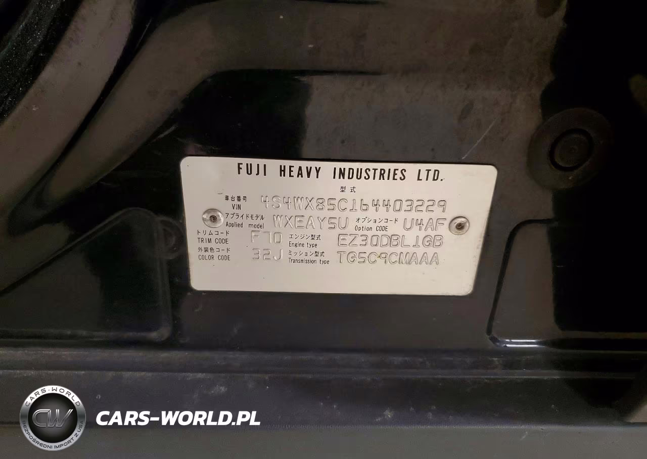 2006 Subaru B9 Tribeca 3.0 H6 VIN:4S4WX85C164403229 - 12