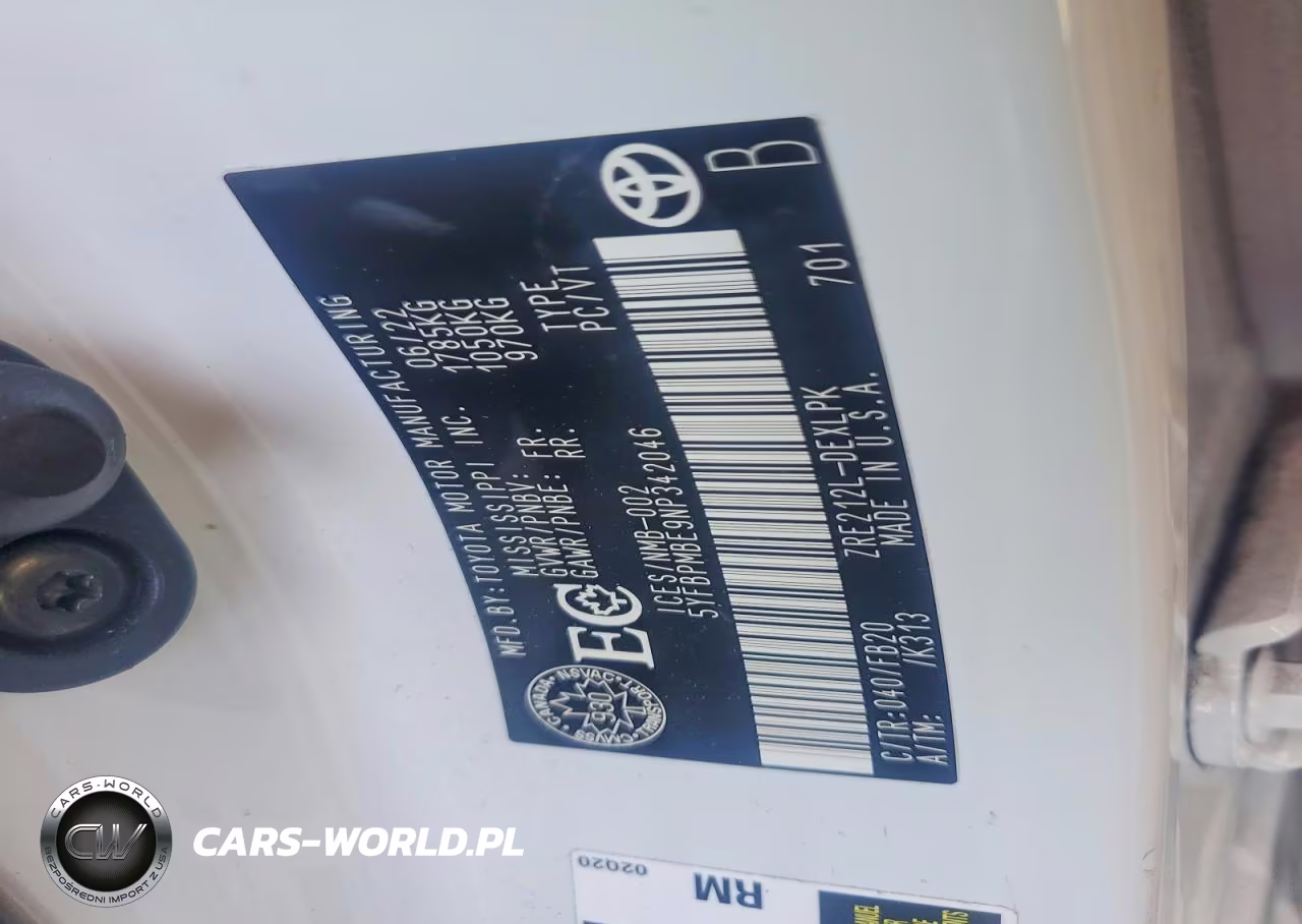 2022 Toyota Corolla Le VIN:5YFBPMBE9NP342046 - 12