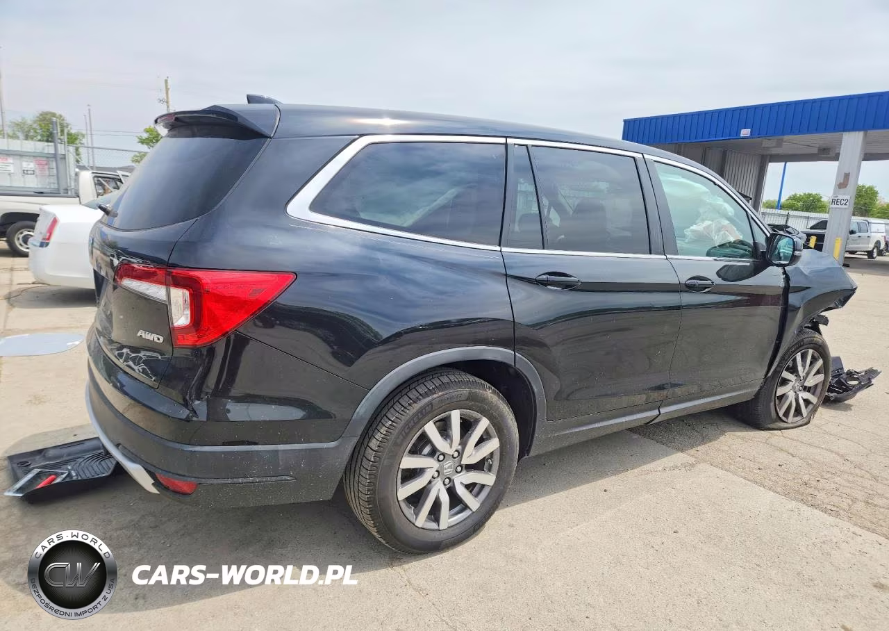 2020 Honda Pilot Exl VIN:5FNYF6H5XLB061429 - 3