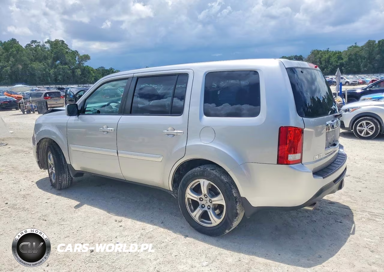 2014 Honda Pilot Exl VIN:5FNYF4H55EB022612 - 2