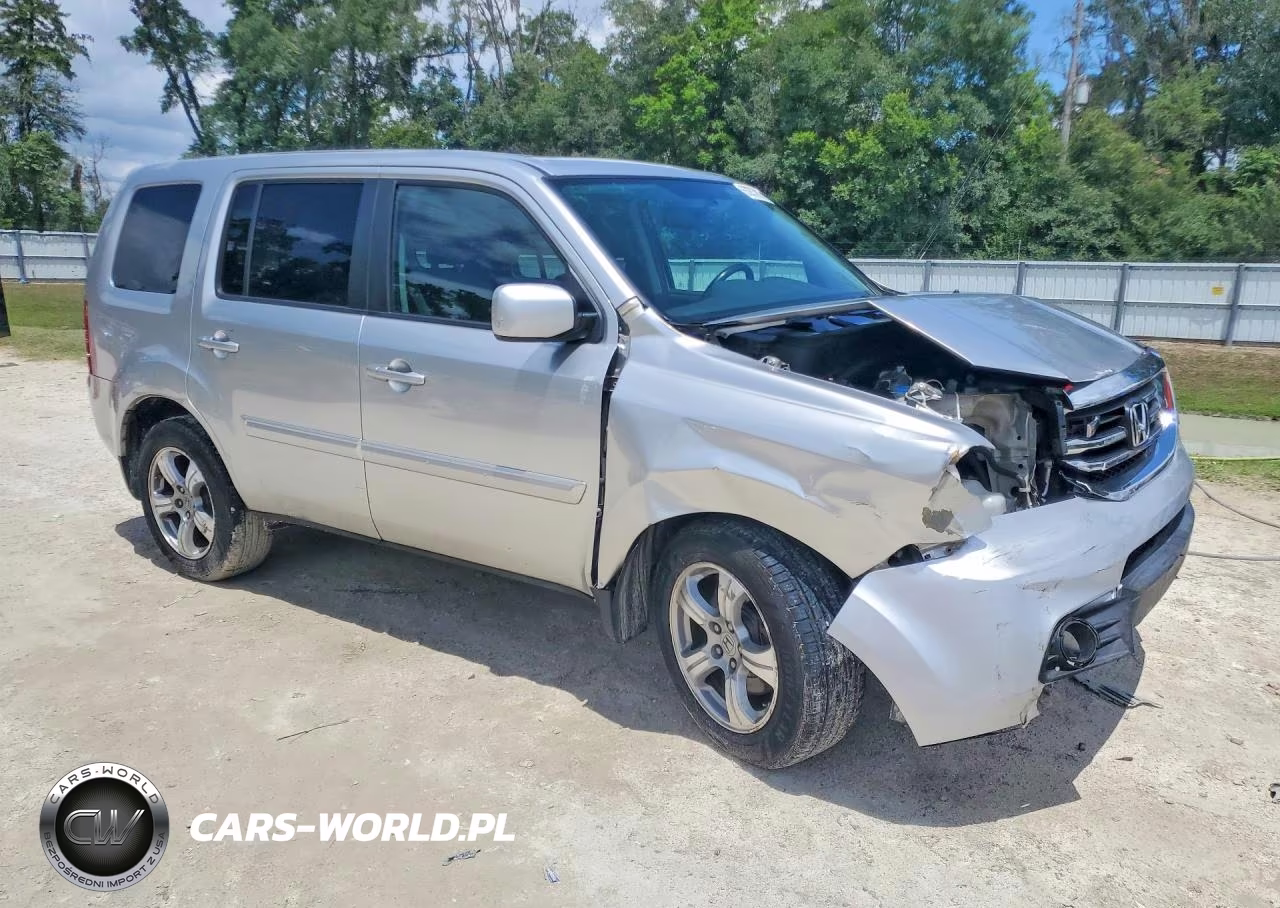 2014 Honda Pilot Exl VIN:5FNYF4H55EB022612 - 4