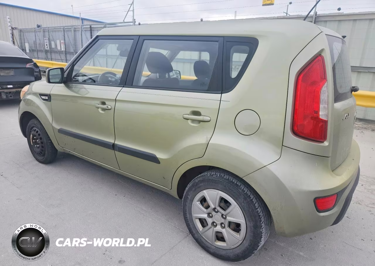 2012 Kia Soul Base VIN:KNDJT2A51C7407600 - 2