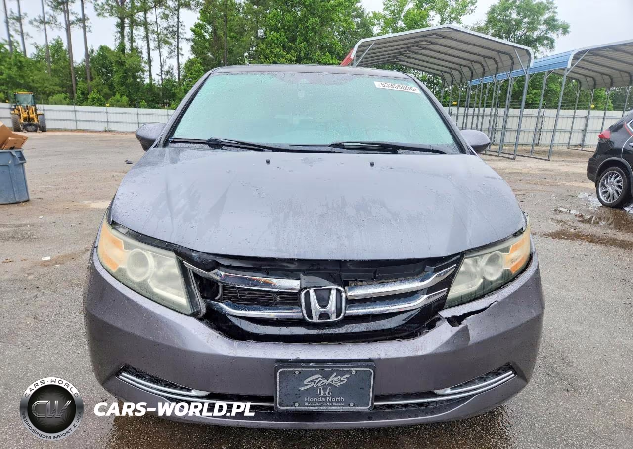 2014 Honda Odyssey Exl VIN:5FNRL5H67EB066509 - 5