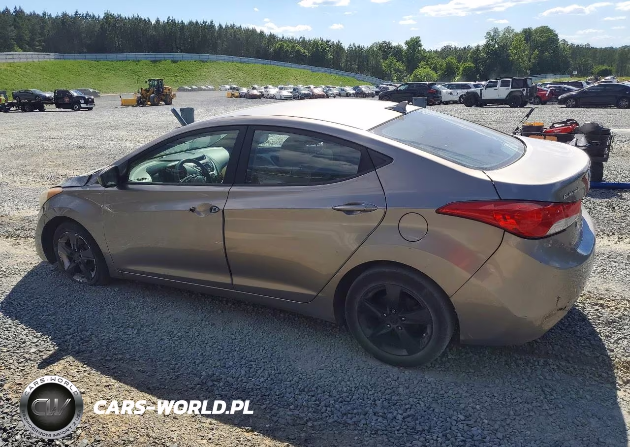 2012 Hyundai Elantra Gls VIN:5NPDH4AEXCH066266 - 2