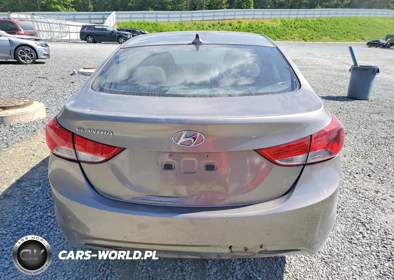 2012 Hyundai Elantra Gls VIN:5NPDH4AEXCH066266 - 6