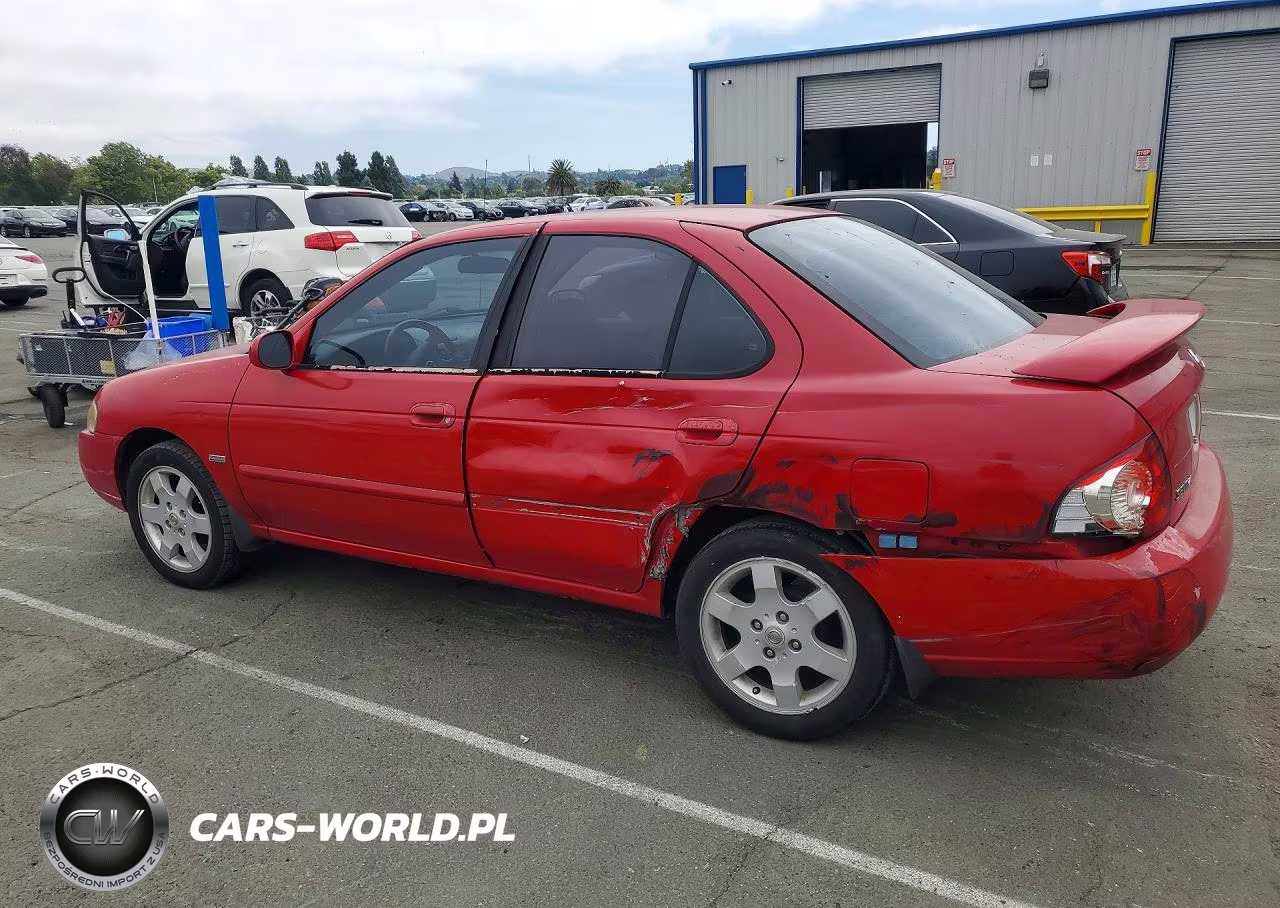 2005 Nissan Sentra 1.8 VIN:3N1CB51D75L548533 - 2