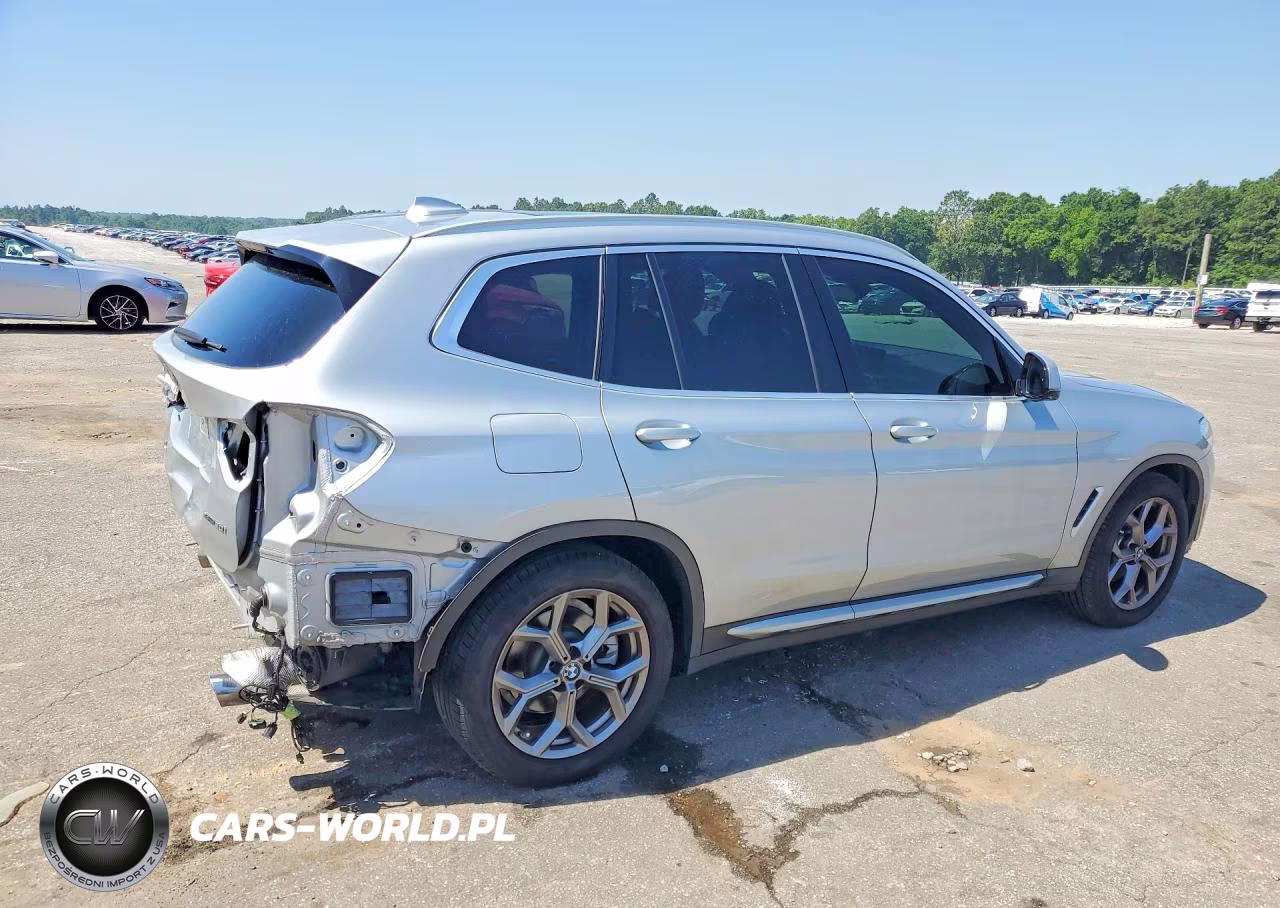 2021 BMW X3 xDrive30I VIN:5UXTY5C05M9H85150 - 3