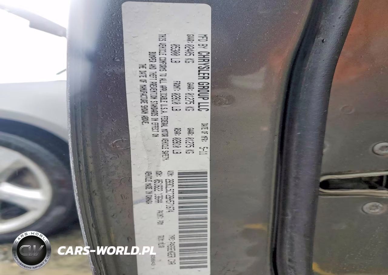 2011 Dodge Charger R VIN:2B3CL5CT2BH571674 - 12
