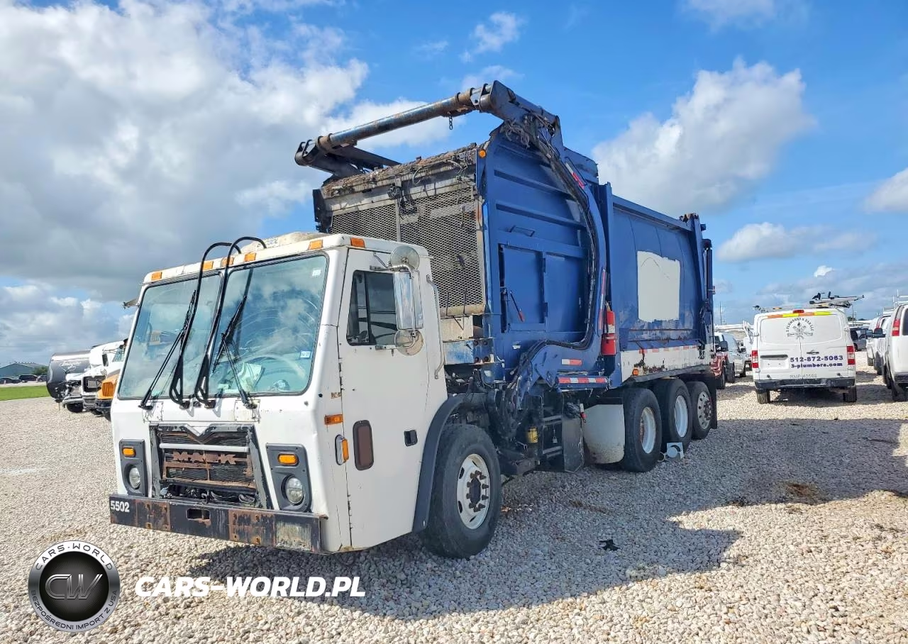 2016 Mack Leu613 Refuse Truck VIN:1M2AU04C4GM010199 - 2