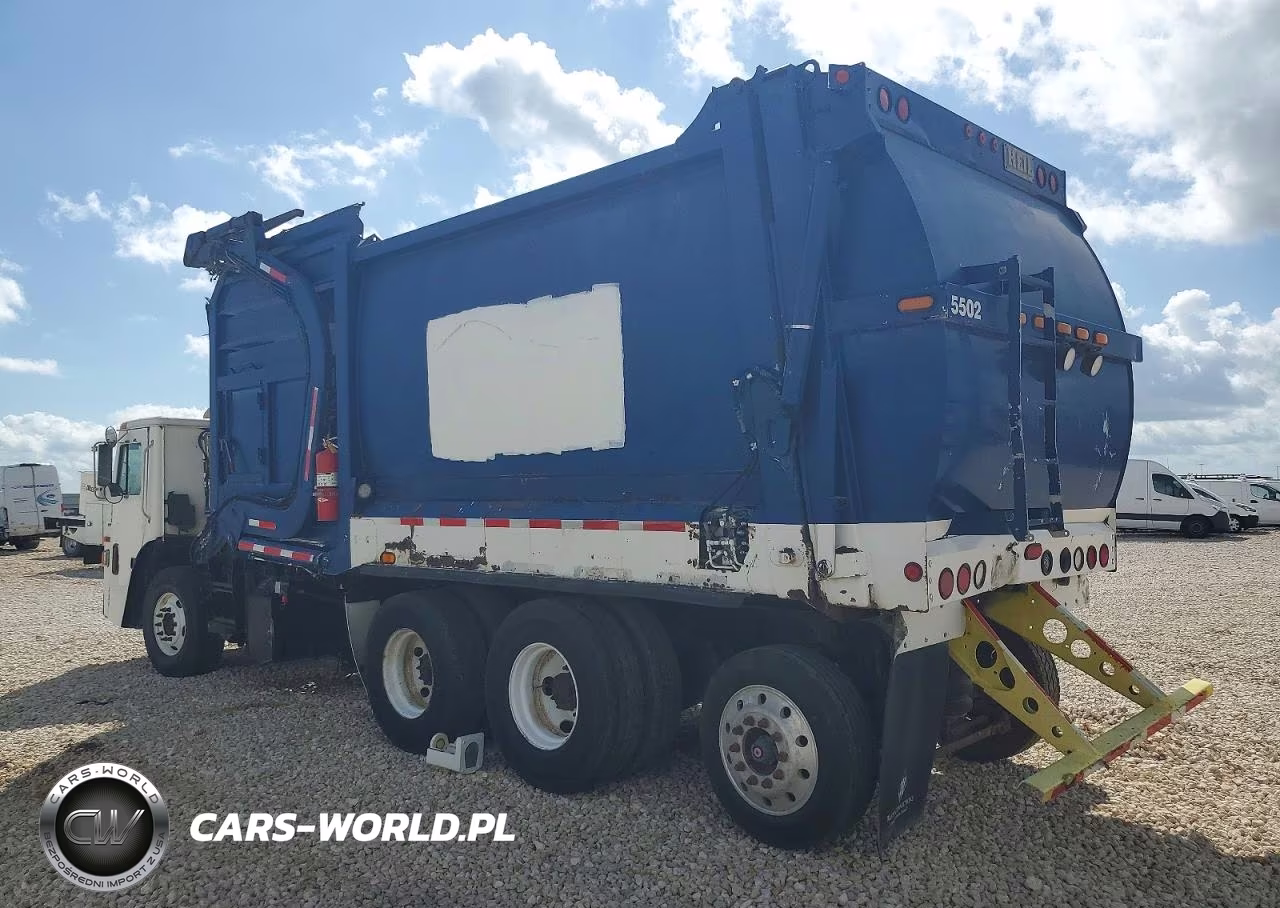 2016 Mack Leu613 Refuse Truck VIN:1M2AU04C4GM010199 - 3