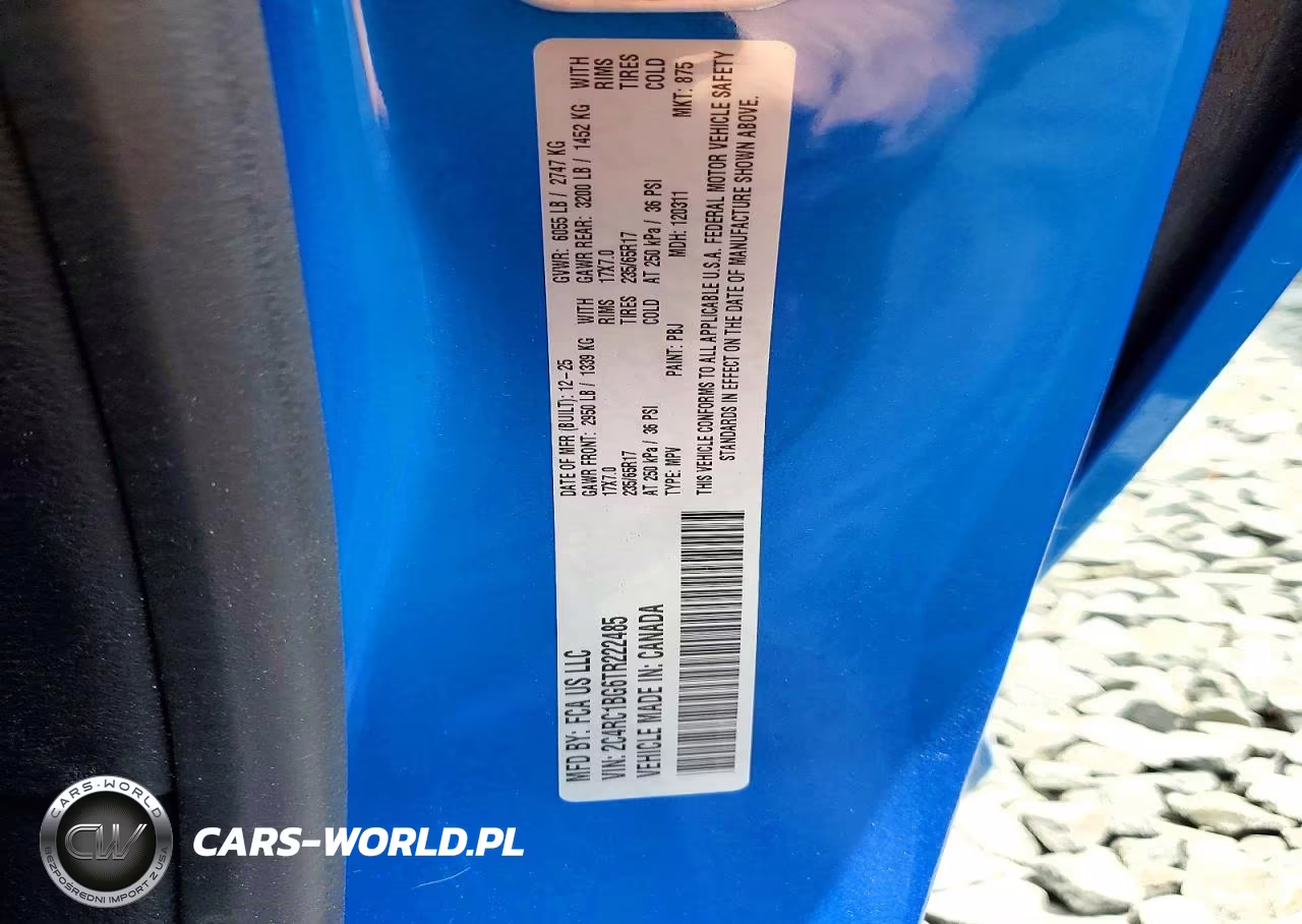 2026 Chrysler Pacifica Select VIN:2C4RC1BG6TR222485 - 13