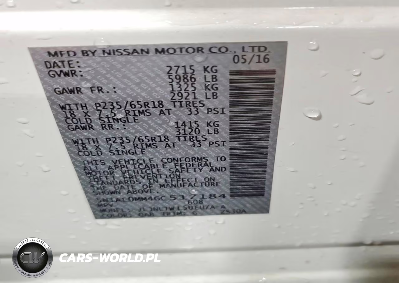 2016 Infiniti Qx60 Base VIN:5N1AL0MM4GC517184 - 13