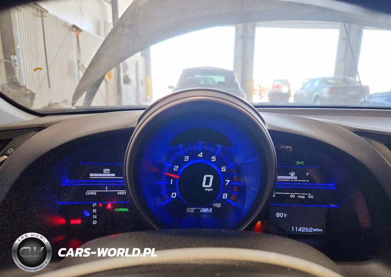 2012 Honda Cr-Z Ex VIN:JHMZF1D65CS004496 - 9