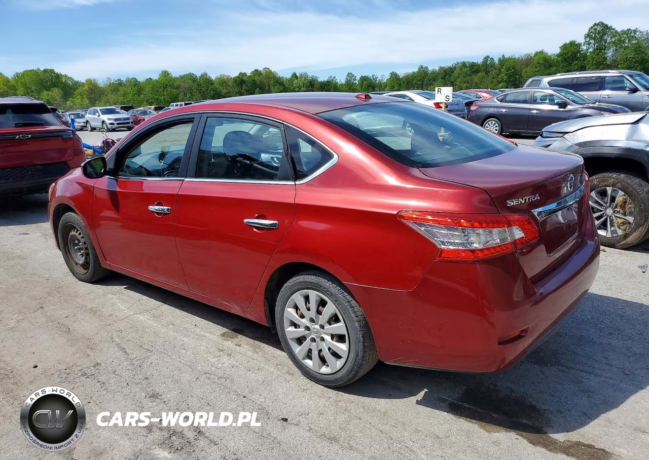 2015 Nissan Sentra Sv VIN:3N1AB7AP3FL638390 - 2