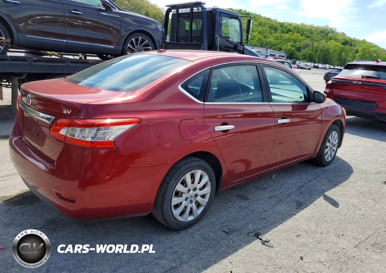 2015 Nissan Sentra Sv VIN:3N1AB7AP3FL638390 - 3