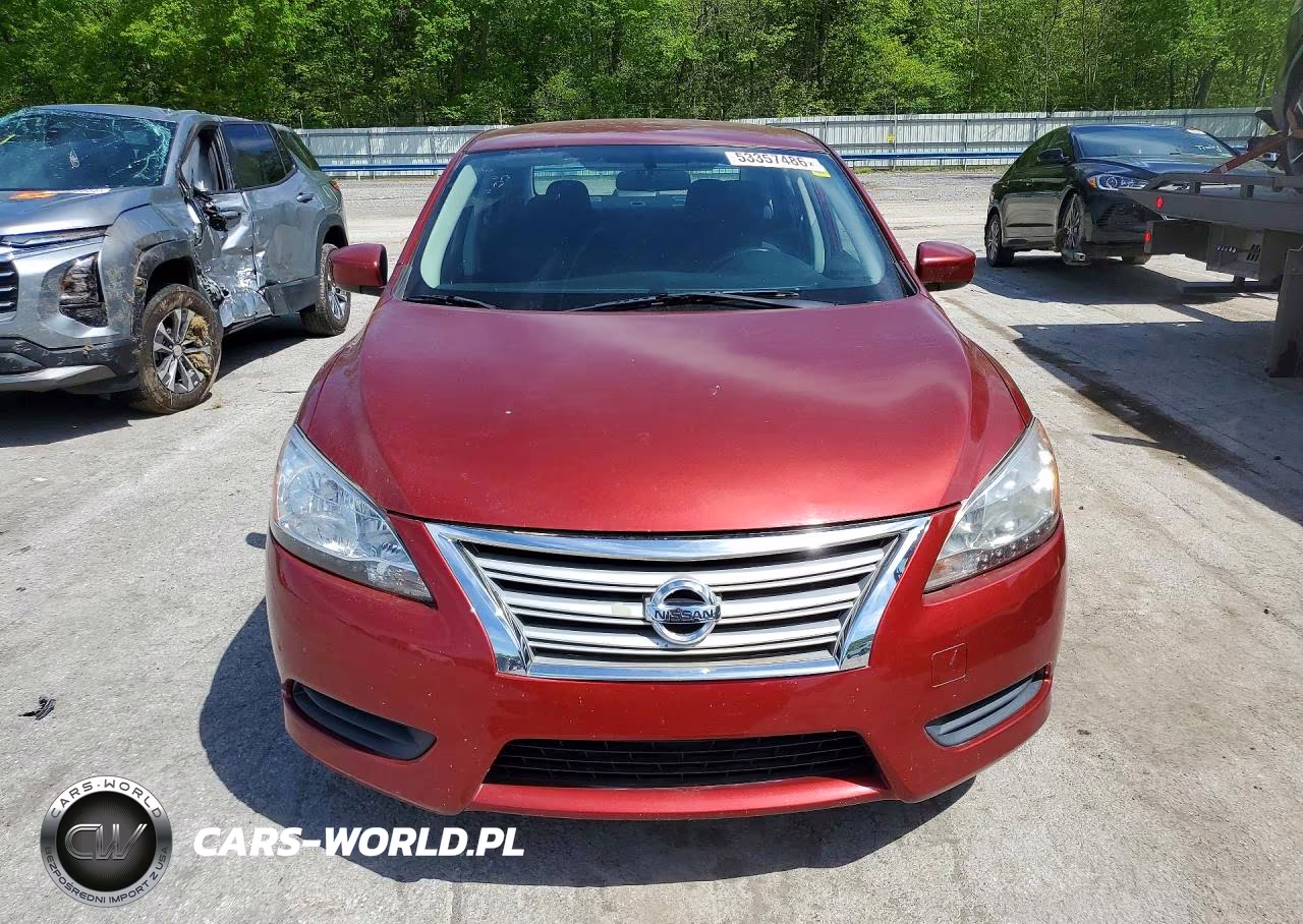 2015 Nissan Sentra Sv VIN:3N1AB7AP3FL638390 - 5