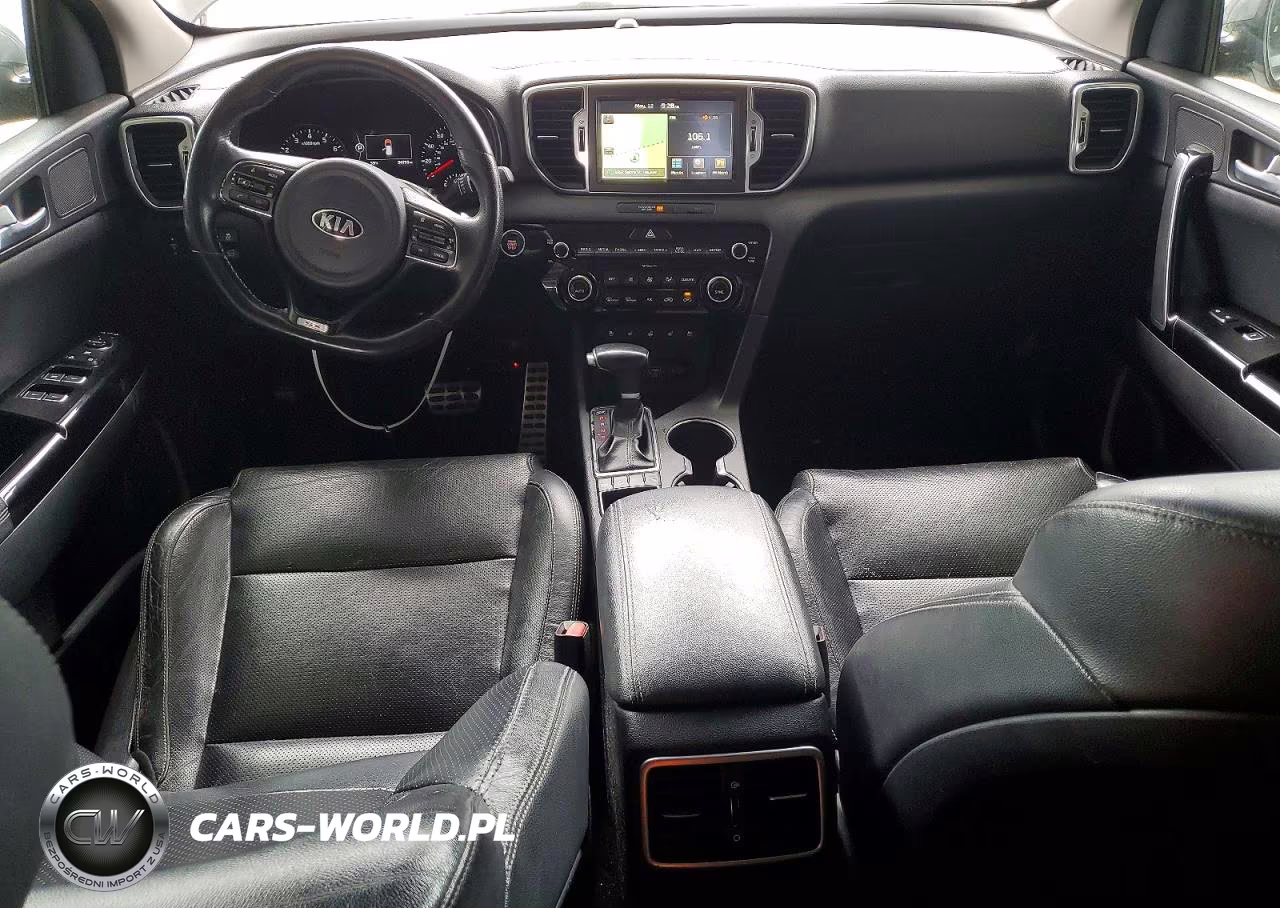 2017 Kia Sportage Sx VIN:KNDPR3A67H7078898 - 8