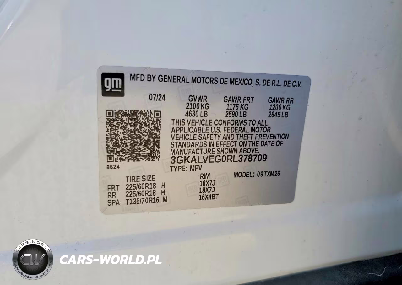 2024 GMC Terrain Slt VIN:3GKALVEG0RL378709 - 14