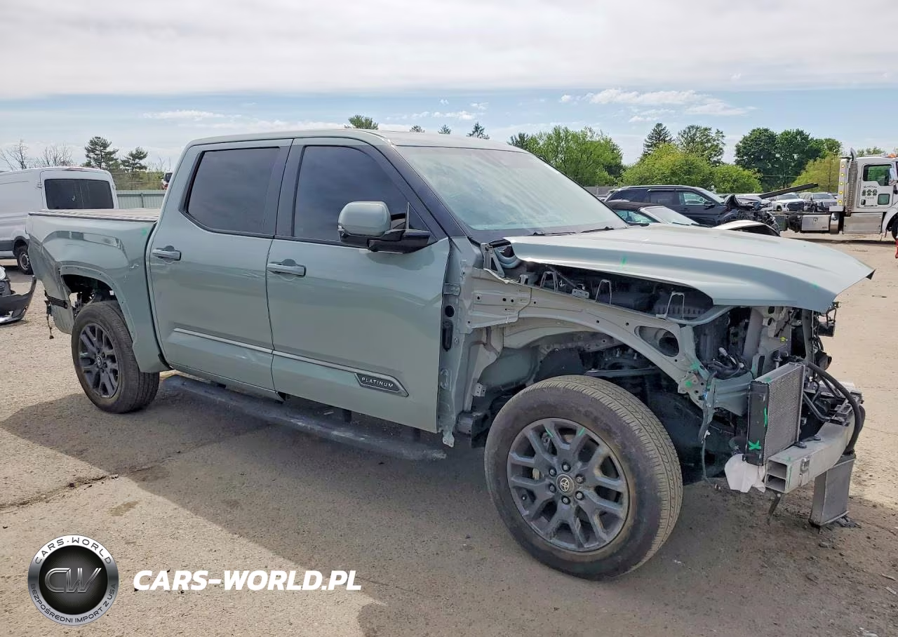 2025 Toyota Tundra Platinum VIN:5TFNA5DB8SX238653 - 4